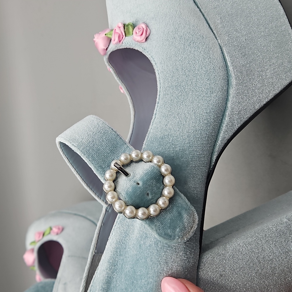 Dolls Kill Sugar Thrillz So This Is Love Platform Mary Jane’s Women 11 Sold Out! - Picture 8 of 12